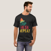 Chip Salsa Repeat T-Shirt (Vorne ganz)