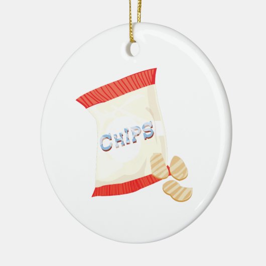Chip-Tasche Keramikornament (Links)