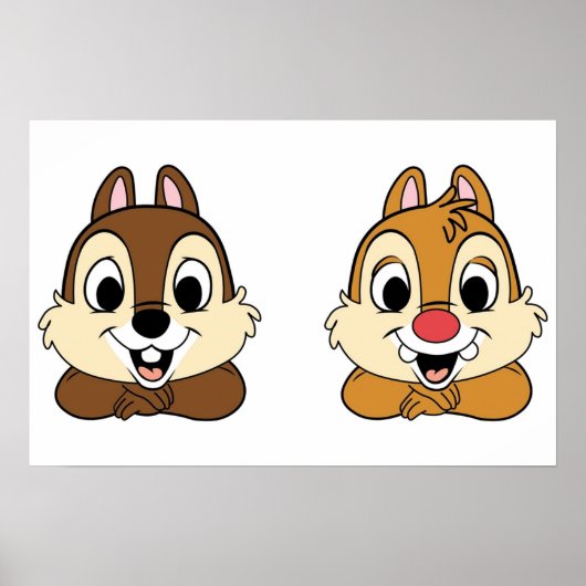 Chip und Dale Poster (Vorne)