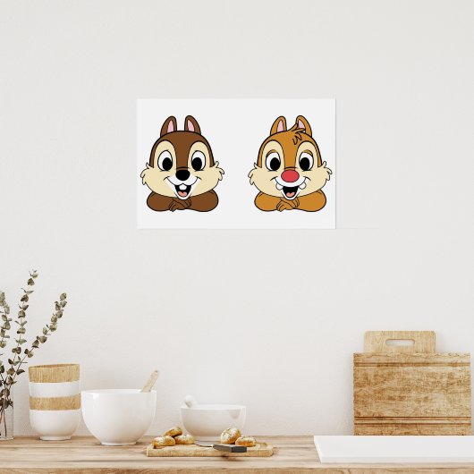 Chip und Dale Poster (Küche)