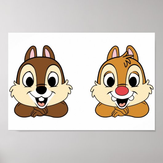 Chip und Dale Poster (Vorne)