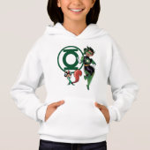 Chip und grüne Laterne Hoodie (Vorderseite)