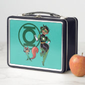 Chip und grüne Laterne Metall Brotdose (Beispiel)