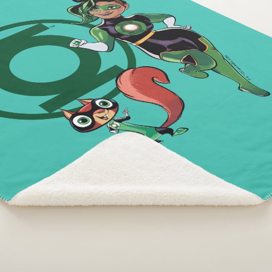 Chip und grüne Laterne Sherpadecke (3/4)