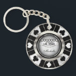 Chipdesign für Silver und Black Poker - Individual Schlüsselanhänger<br><div class="desc">Silver und Black Poker Chip Design Schlüsselanhänger bereit für Sie zu personalisieren. ✔ Hinweis: Nicht alle Vorlagenbereiche müssen geändert werden. 📌 Wenn Sie weitere Anpassungen benötigen, klicken Sie bitte auf den Button "Weitere Anpassungen vornehmen" oder "Design anpassen oder bearbeiten" und verwenden Sie unser Designwerkzeug, um die Größe, den Rotation, die...</div>