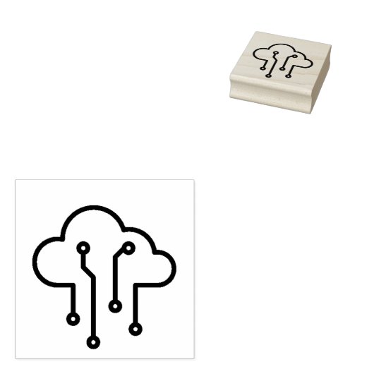 Chipdesign Gummistempel (Stempel)