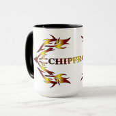 ChipFroce Tasse (Vorderseite Links)