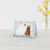 Chipkarte Karte (Gelbe Blume)