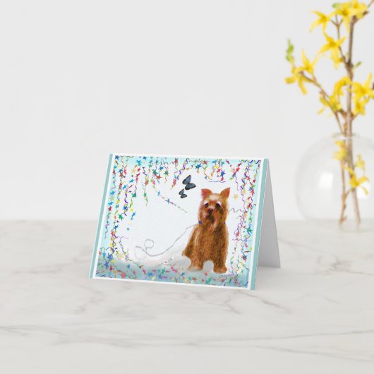 Chipkarte Karte (Gelbe Blume)