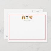 Chipkarte Postkarte (Vorne/Hinten)