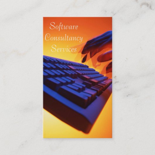 Chipkarte Visitenkarte (Vorderseite)