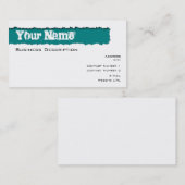 Chipkarte Visitenkarte (Vorne/Hinten)