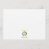 Chipkarten-Merkkarte Mitteilungskarte (Rückseite)