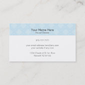 Chipkarten Visitenkarte (Rückseite)