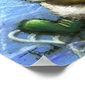 Chipkartendruck Poster (Ecke)