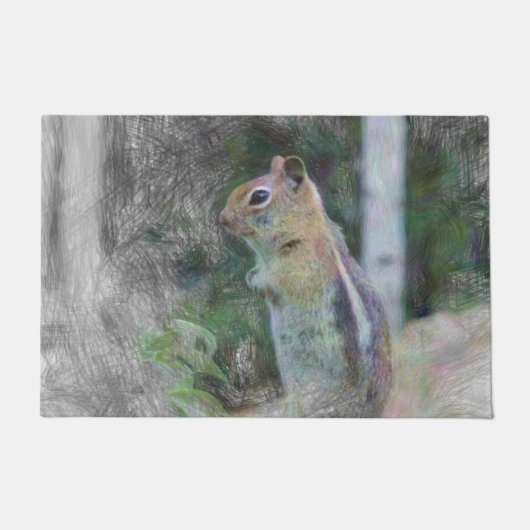 Chipmunk 1 fußmatte (Vorderseite)