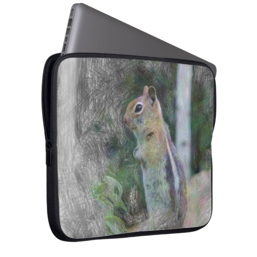 Chipmunk 1 laptopschutzhülle (Vorne Rechts)
