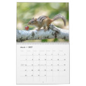 Chipmunk 2026 kalender (Mär 2027)