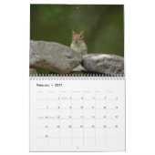 Chipmunk 2026 kalender (Feb 2027)