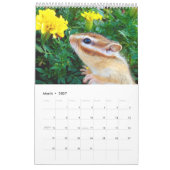 chipmunk (All countries) Kalender (Mär 2027)