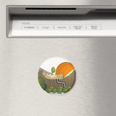 Chipmunk auf Cornucopia Magnet (In Situ (Geschirrspüler))