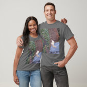 Chipmunk auf einem Baumstumpf-T - Shirt (Unisex)