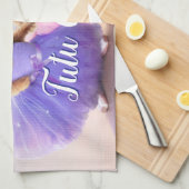 Chipmunk Ballerina Duo Geschirrtuch (Viertel Falte)