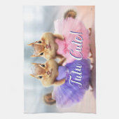 Chipmunk Ballerina Duo Geschirrtuch (Vertikal)