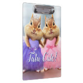 Chipmunk Ballerina Duo Klemmbrett (Rechts)