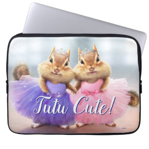 Chipmunk Ballerina Duo Laptopschutzhülle