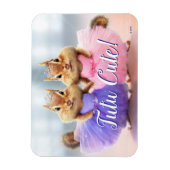 Chipmunk Ballerina Duo Magnet (Vertikal)