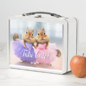 Chipmunk Ballerina Duo Metall Brotdose (Beispiel)