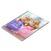 Chipmunk Ballerina Duo Notizblock (Linke Seite)