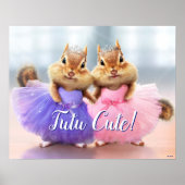 Chipmunk Ballerina Duo Poster (Vorne)