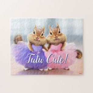 Chipmunk Ballerina Duo Puzzle
