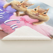 Chipmunk Ballerina Duo Sherpadecke (3/4)