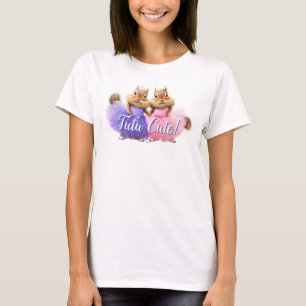 Chipmunk Ballerina Duo T-Shirt
