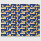 Chipmunk Birthday Candles Geschenkpapier (Flach)