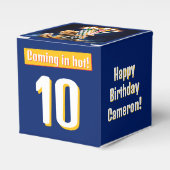 Chipmunk Birthday Candles Geschenkschachtel (Vorderseite)