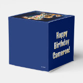 Chipmunk Birthday Candles Geschenkschachtel (Rückseite)