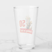 Chipmunk Birthday Candles Glas (Rückseite)