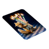 Chipmunk Birthday Candles Magnet (Rechte Seite)