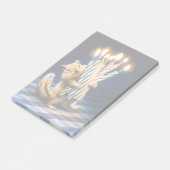 Chipmunk Birthday Candles Post-it Klebezettel (angewinkelt)