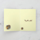 Chipmunk Birthday Karte (Innenseite)