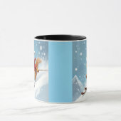 Chipmunk bombardiert einen Berg Tasse (Zentrum)