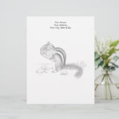 Chipmunk Briefkopf (Stehend Vorderseite)