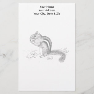 Chipmunk Briefpapier