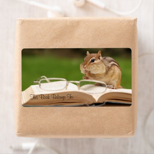 Chipmunk-Buchzeichen (Insitu)