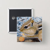 Chipmunk Button (Vorne & Hinten)