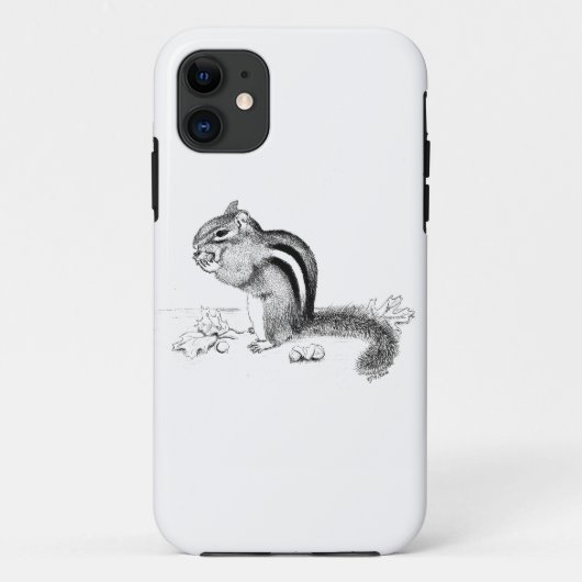 Chipmunk Case-Mate iPhone Hülle (Rückseite)